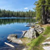 Western shore of Lower Twin Lake