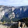 Yosemite Falls from across the valley.