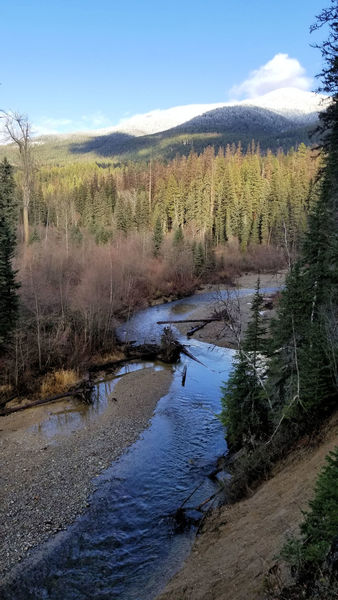 Swift Creek and the Whitefish Range.