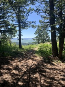 Approaching the Hidden Vista just off the Scenic Overlook Loop Trail.