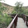 One of the bridges in Oak Canyon Trail