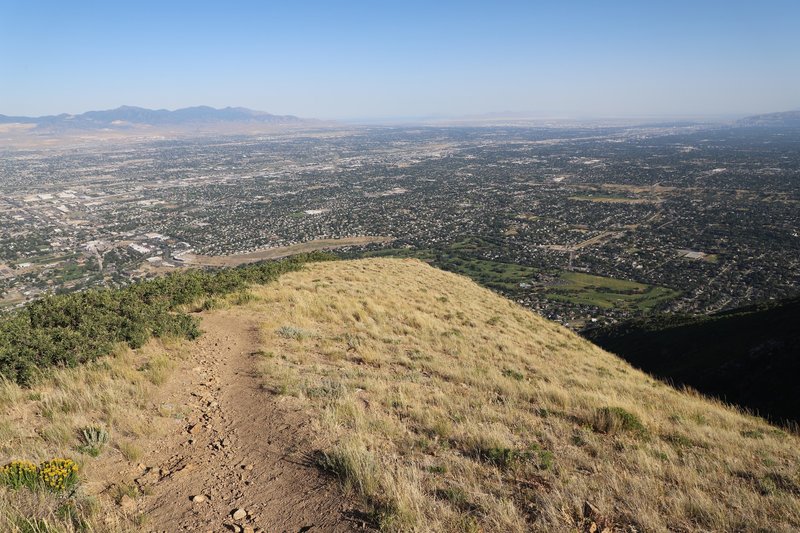 This is the view from about 7,000 feet.