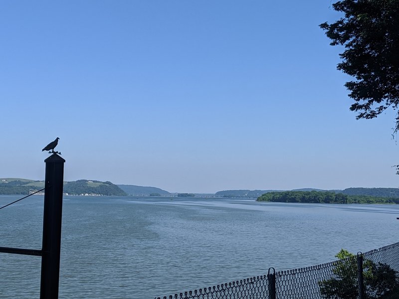 View of the Veterans Memorial Bridge