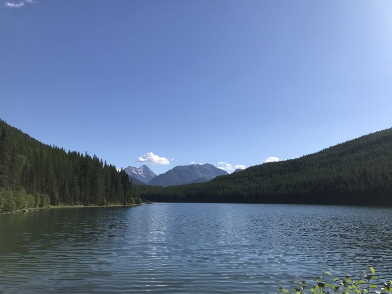 View of Stanton Lake from the south looking north.