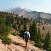 Mount Shasta from the Panther Meadow Trail.