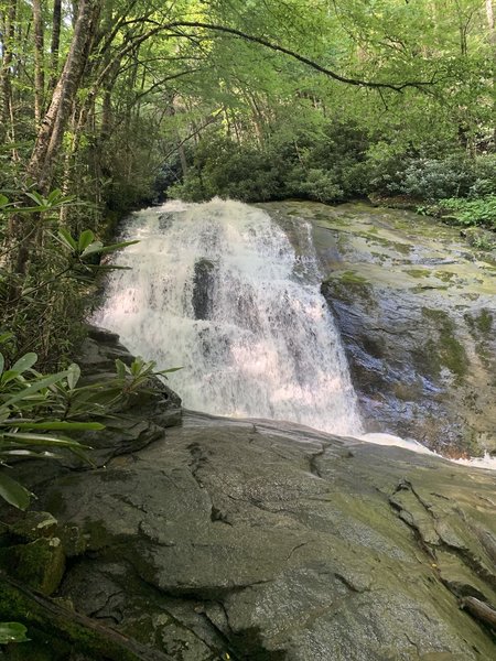 Lower Pond Creek Trail cascade.