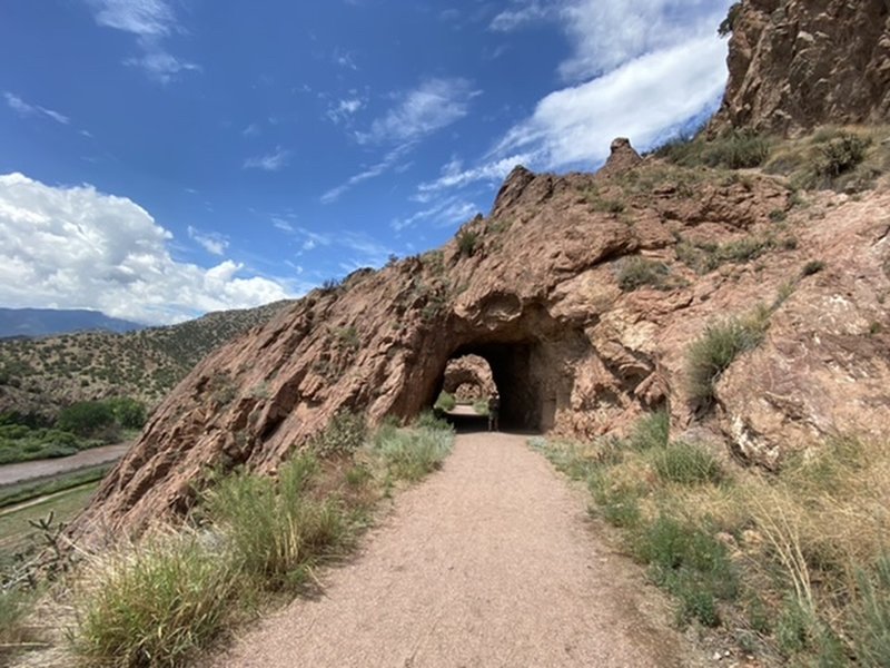 First tunnel.