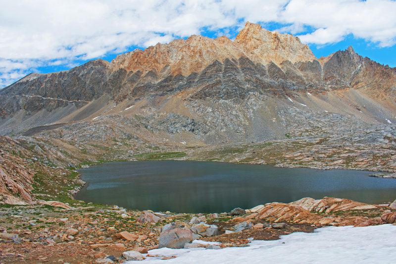 Humphreys Lake with Mt. Humphreys in the background.