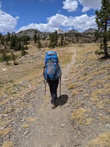 Heading into the Hoover Wilderness