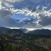 The top of Bible point near sunset