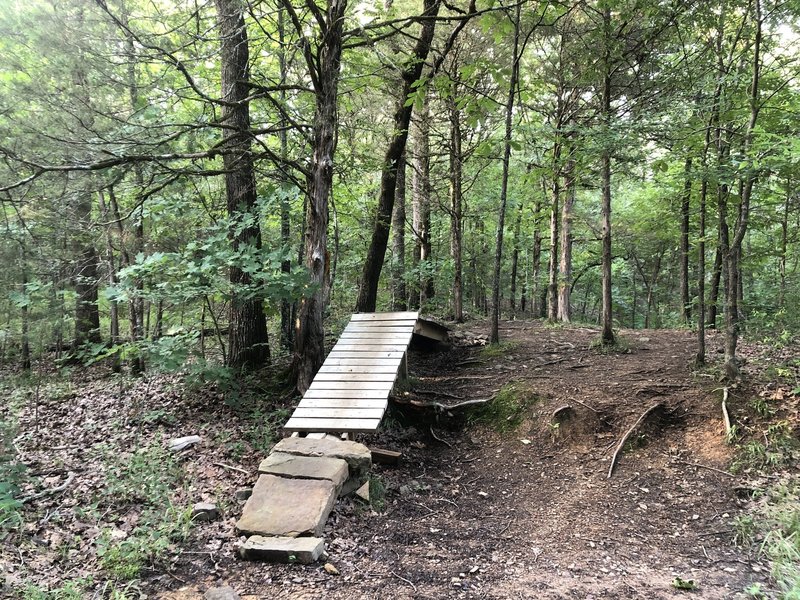 Bike Ramp down Hill