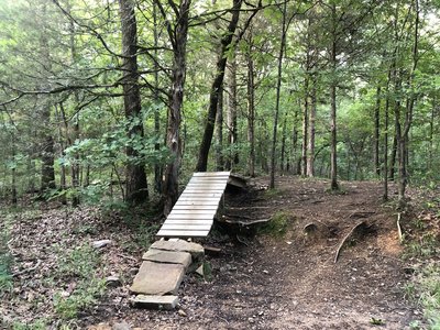 Bike Ramp down Hill