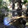 One of several water crossings