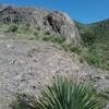 Scenic view from the trail