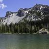 Cliff Lake, looking towards the flanks of Devil's Peak. 6 July 2020