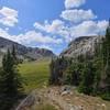 Looking at Geneva Pass from the north.