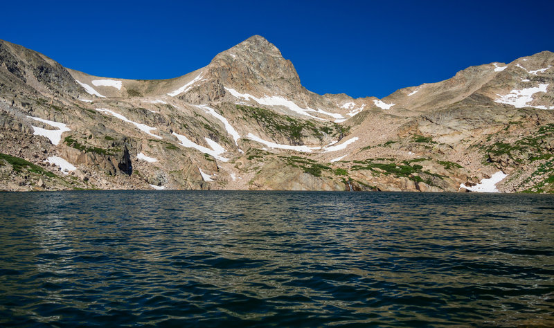 Mt. Toll from Blue Lake.