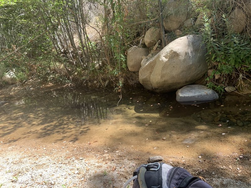 Great place to relax and cool off. Be sure to carry a bright colored scarf. You might find disrespectful gun owners, and you need to be seen. I had them shoot a gun shot at me from 300 yards. So be careful, and make yourself known