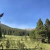 Fantasy Meadow looking at the roof of the Rockies.