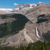 Takkakaw Falls across the valley from the Iceline.