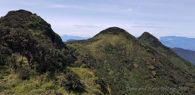 Peaks 2, 3, and 4 from Peak 5