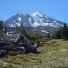 Mt. Adams from High Camp.