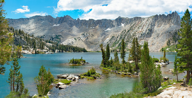 Big Margaret Lake from peninsula on the north side.