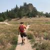 At the junctions of the Rimrock and Inner Canyon trails.