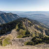 Apres Vous Peak with Jackson Hole in the background.