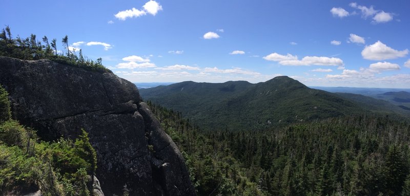 Seward Range from just below the summit of Seymour.