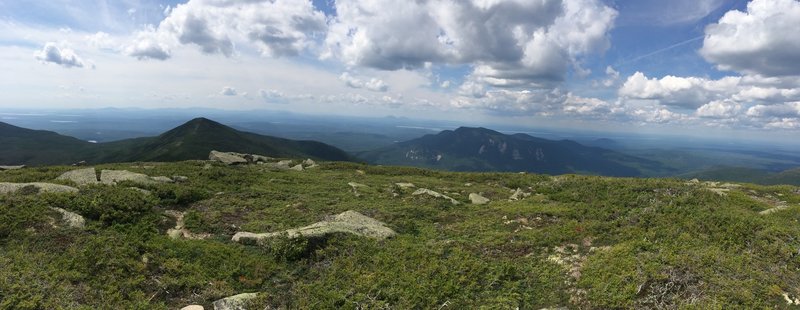 Coe and Doubletop from the summit of South Brother.