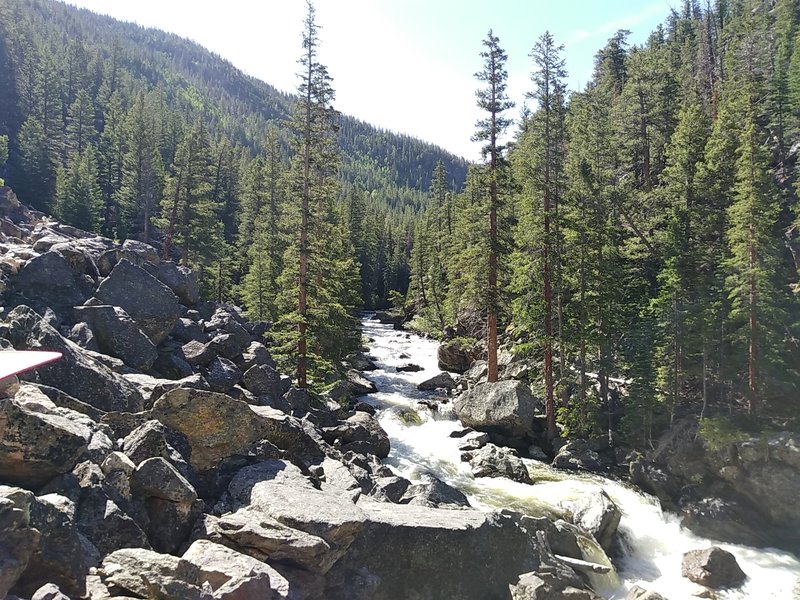 Poudre River as seen from Big South Trail.