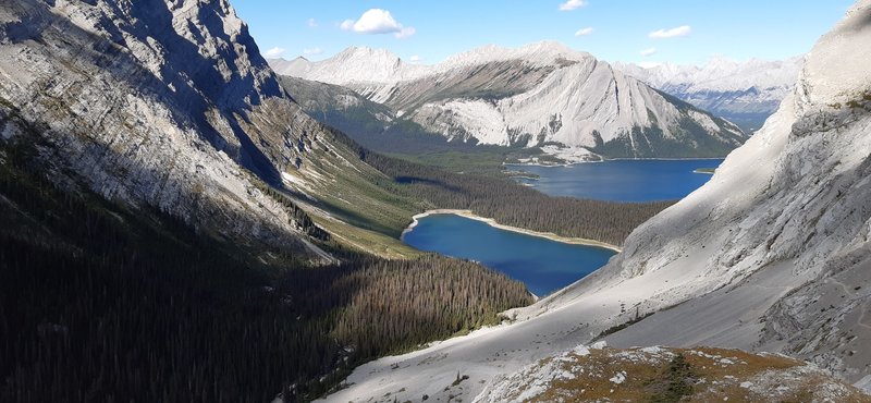 Hike o Aster lake. Behind Kananaskis & hidden lakes