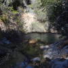 Travertine pools from above.