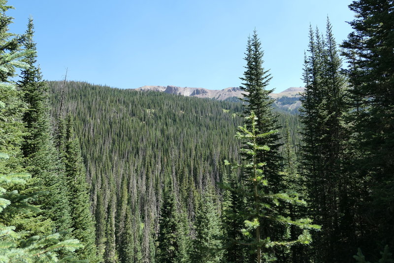View of Iron Mountain.