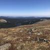 Looking down onto Long Lake at Brainard Lake; an amazing viewshed!