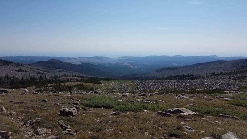 Looking toward Buffalo, WY