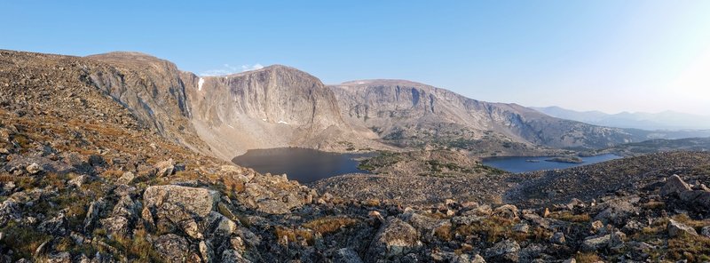 Frozen lakes Cirque