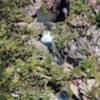 Looking at the North Fork Falls from the top.