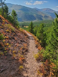Coming back from the falls looking over a bit of the valley.