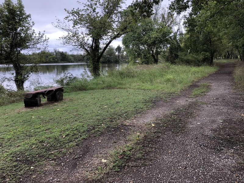 A view of Lake Sherry from the Lake Trail.