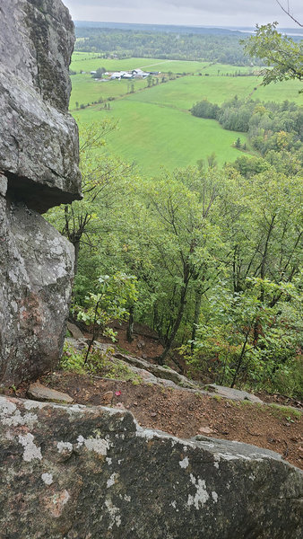 View from the "Home Cliff"