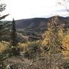 Looking back from the East Side Trail