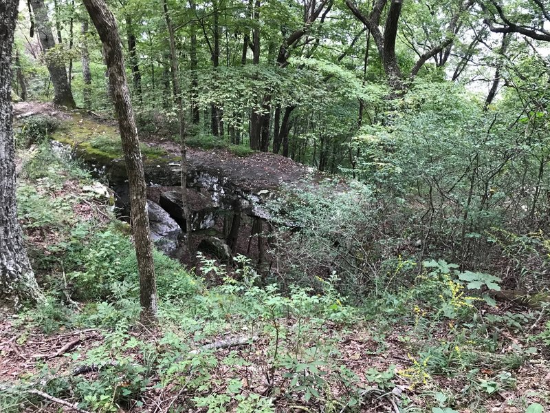 Nice little natural bridge!