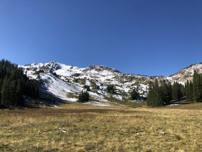 View from the Aspen side