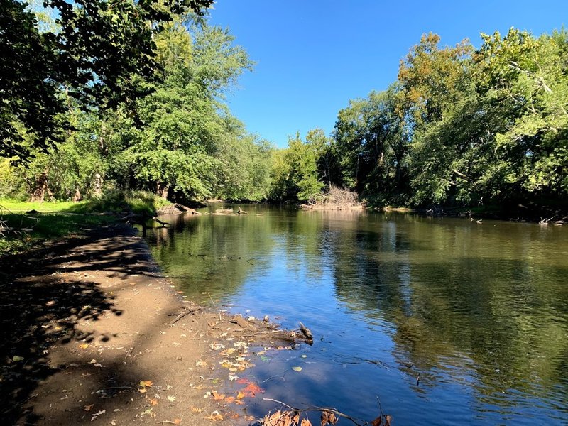 Tippecanoe River on Trail 5