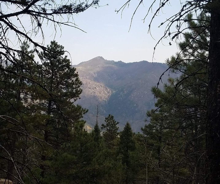 View of Crystal Peak.