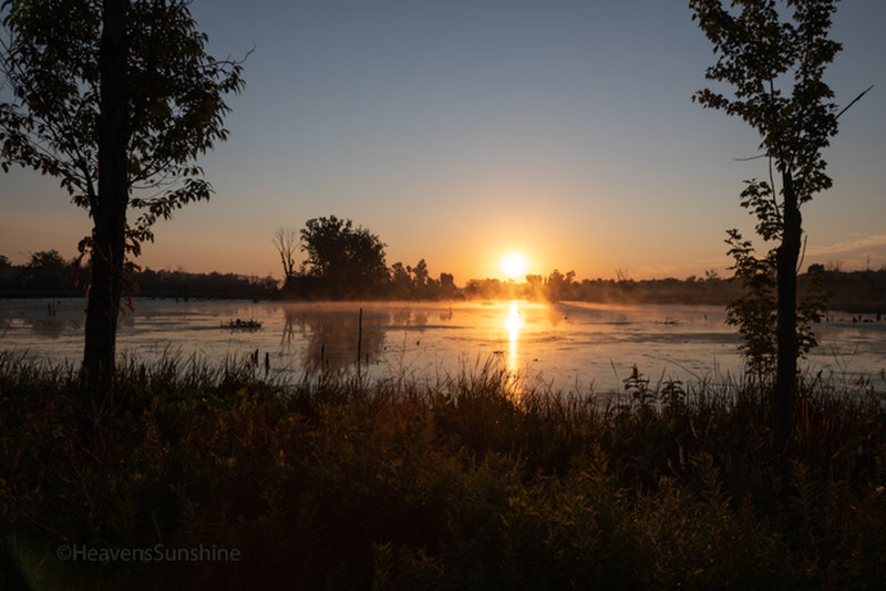 Sunrise at the Great Marsh - Indiana Dunes National Park