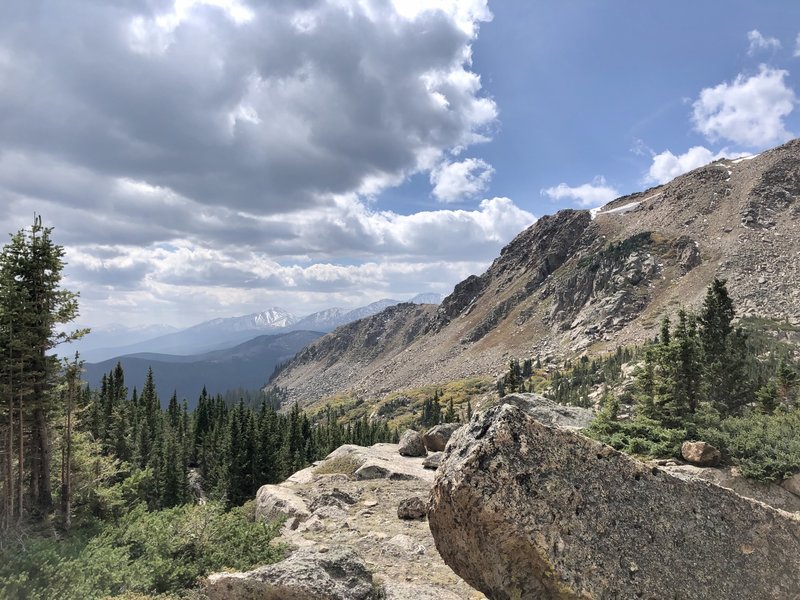 View south from St. Kevin's Lake