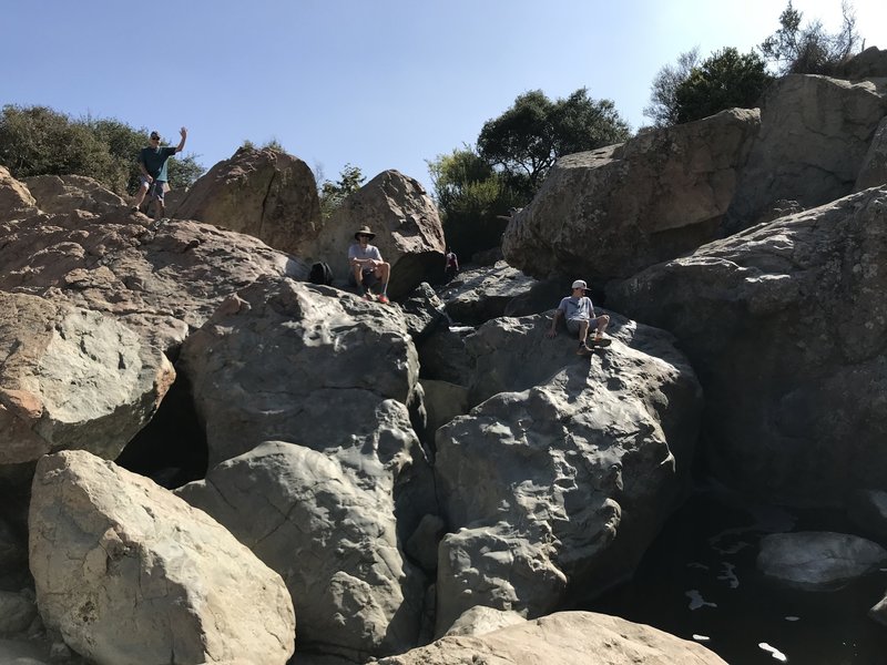 Los Peñasquitos Creek Waterfall